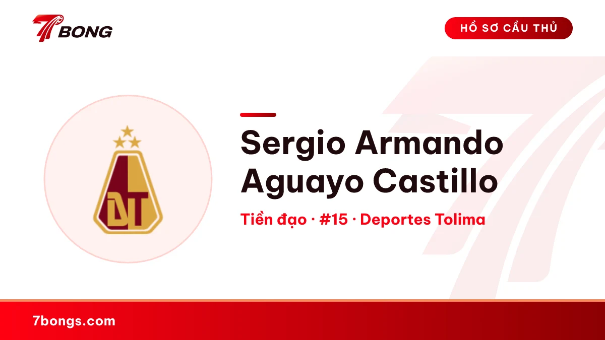 Sergio Armando Aguayo Castillo — Deportes Tolima