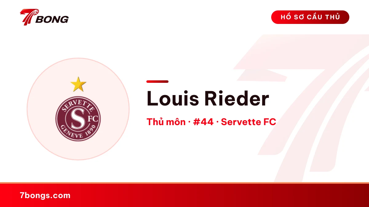 Louis Rieder — Servette FC