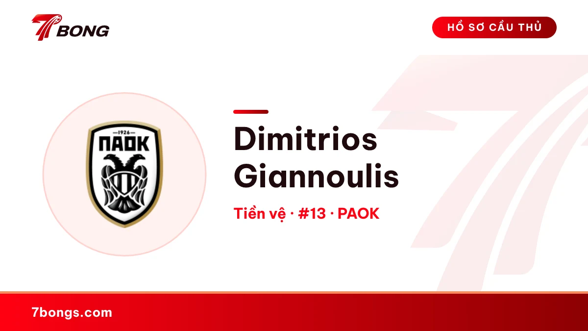 Dimitrios Giannoulis — PAOK