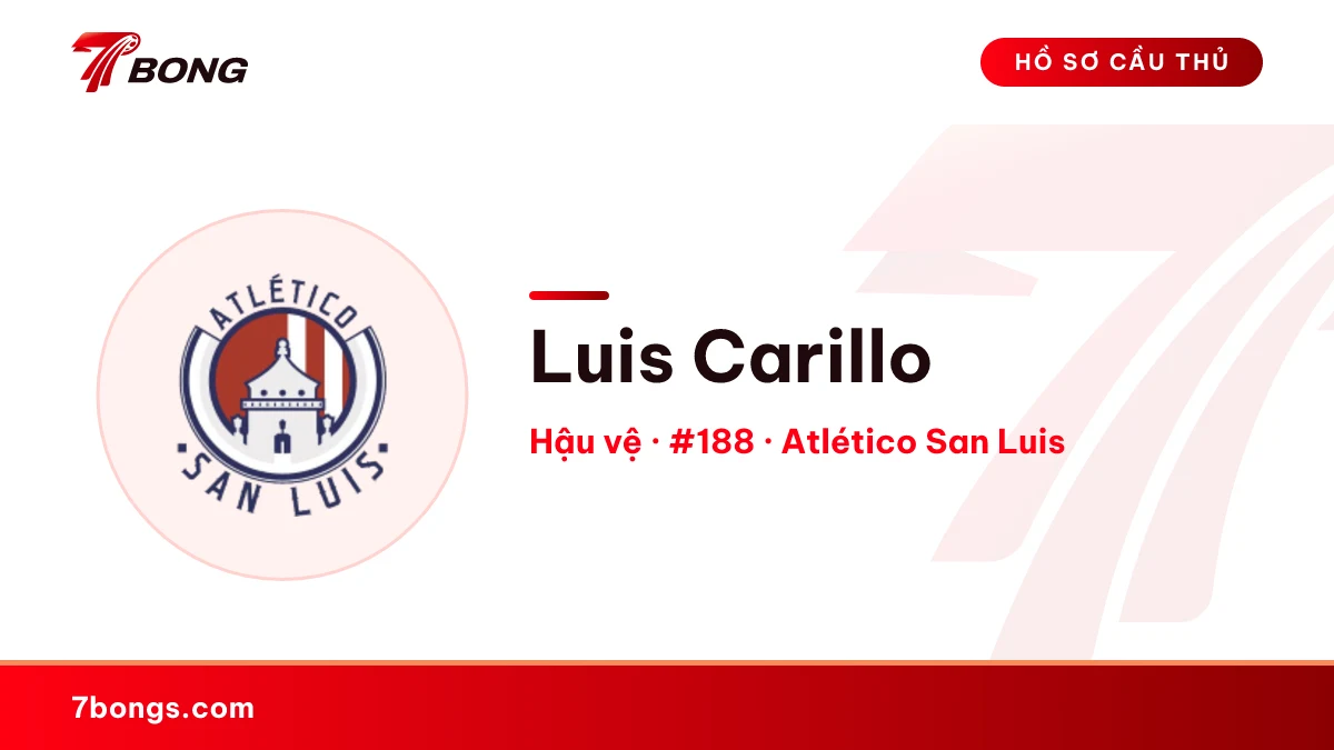 Luis Carillo — Atlético San Luis