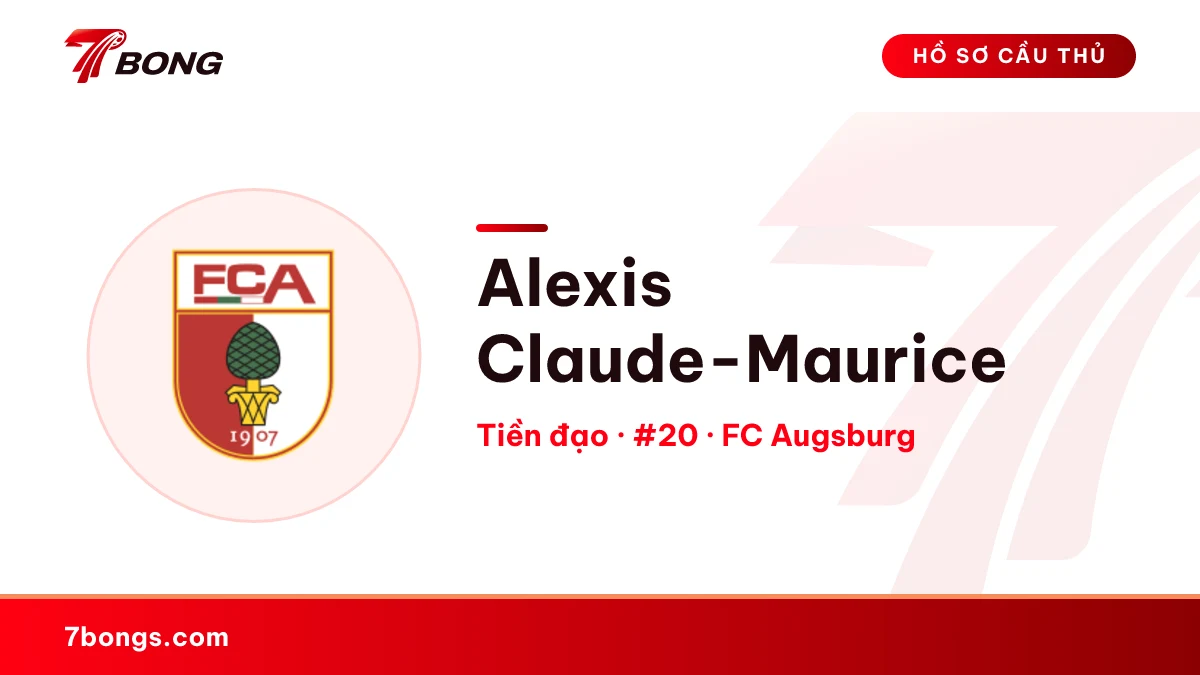 Alexis Claude-Maurice — FC Augsburg