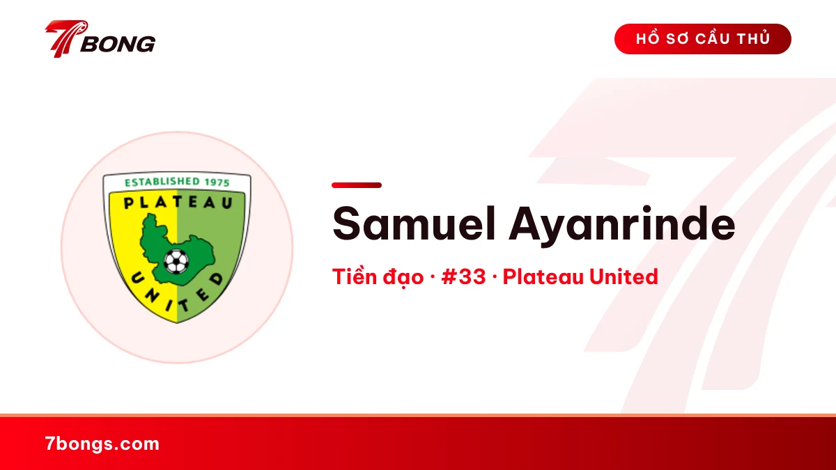 Samuel Ayanrinde — Plateau United