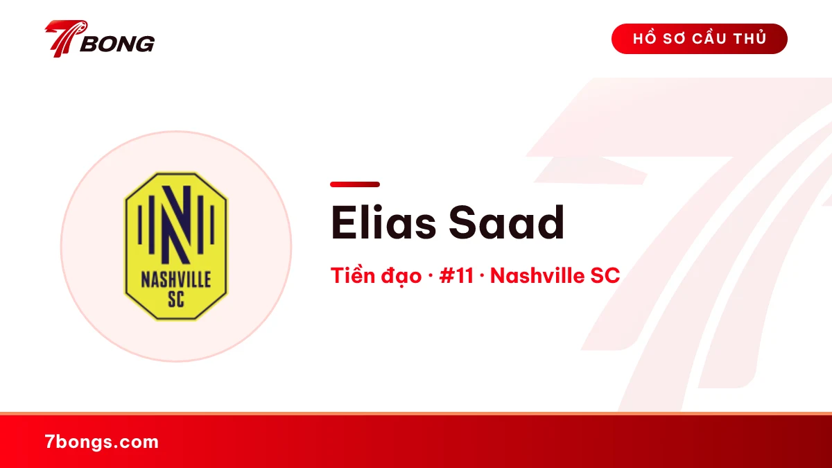 Elias Saad — Nashville SC