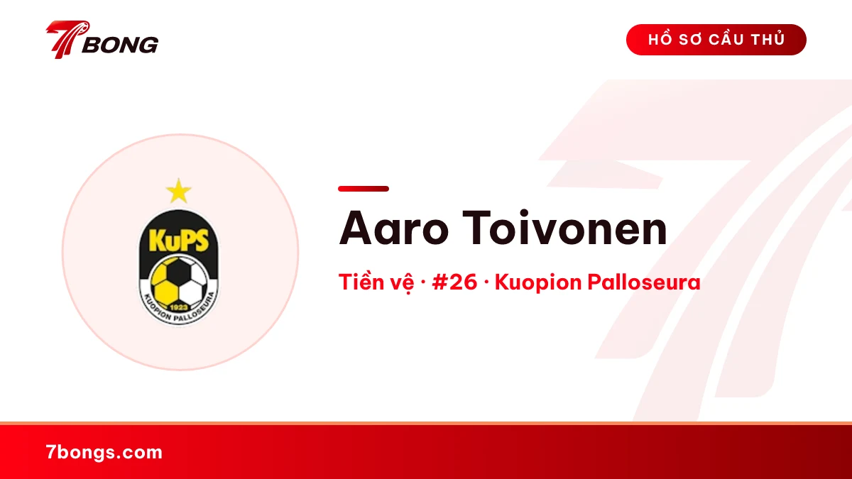 Aaro Toivonen — Kuopion Palloseura