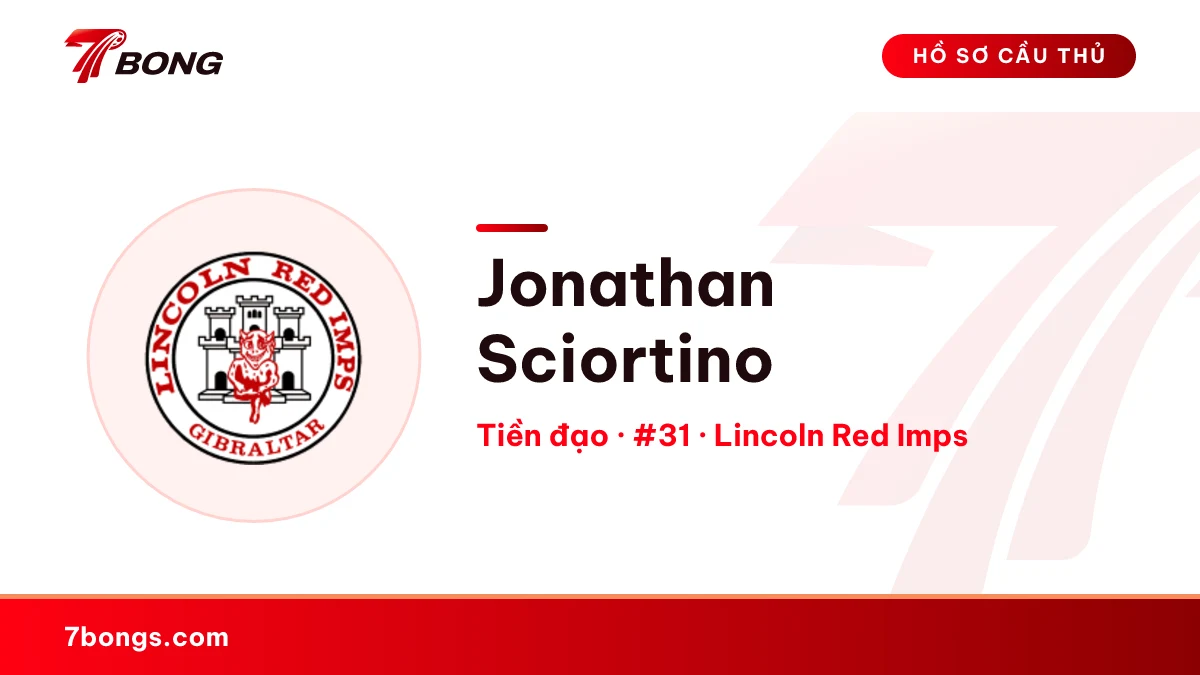 Jonathan Sciortino — Lincoln Red Imps