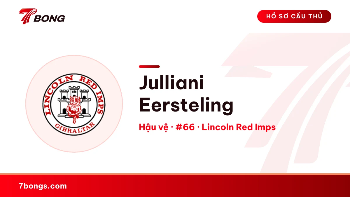 Julliani Eersteling — Lincoln Red Imps