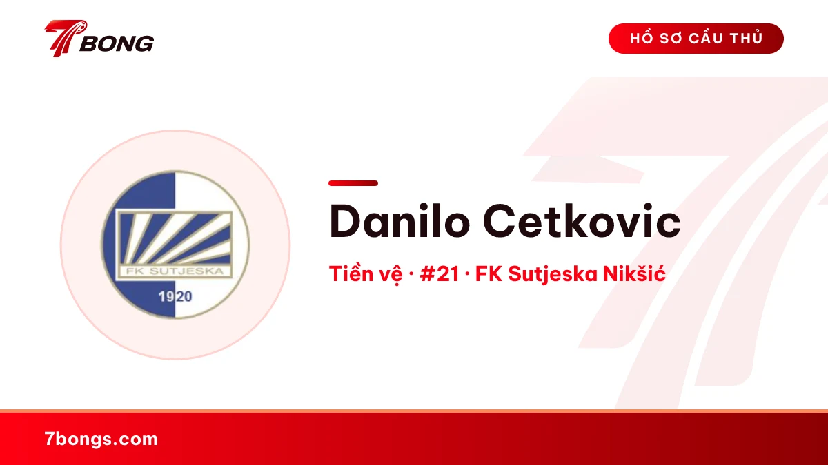 Danilo Cetkovic — FK Sutjeska Nikšić
