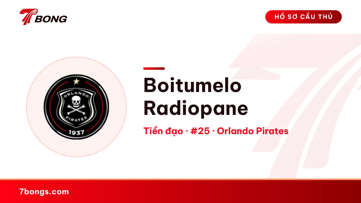 Boitumelo Radiopane — Orlando Pirates