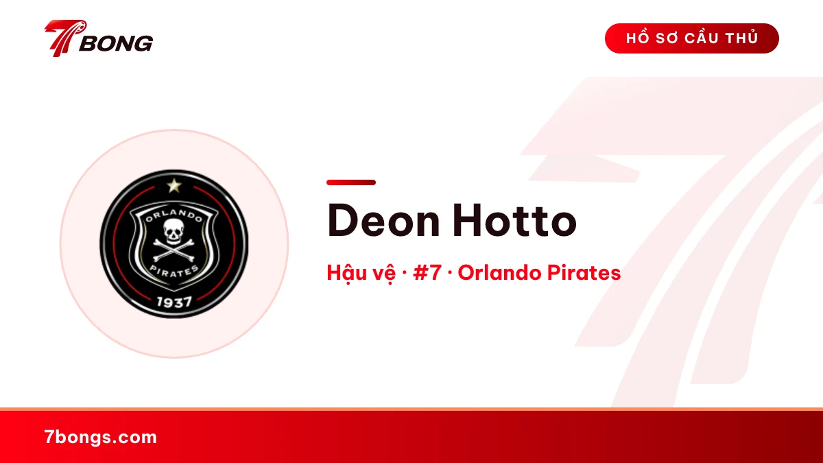 Deon Hotto — Orlando Pirates