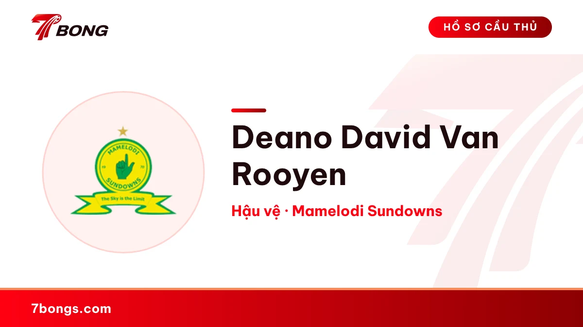 Deano David Van Rooyen — Mamelodi Sundowns
