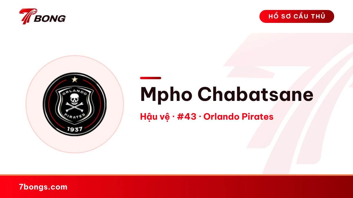 Mpho Chabatsane — Orlando Pirates