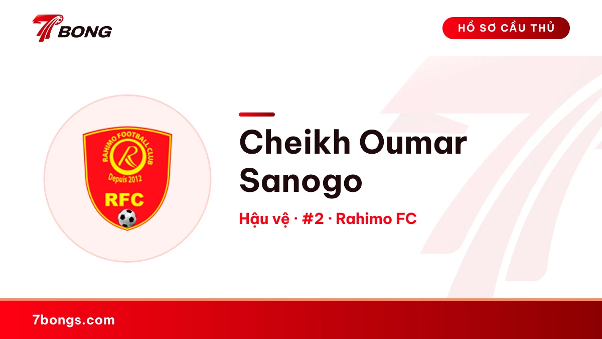 Cheikh Oumar Sanogo — Rahimo FC