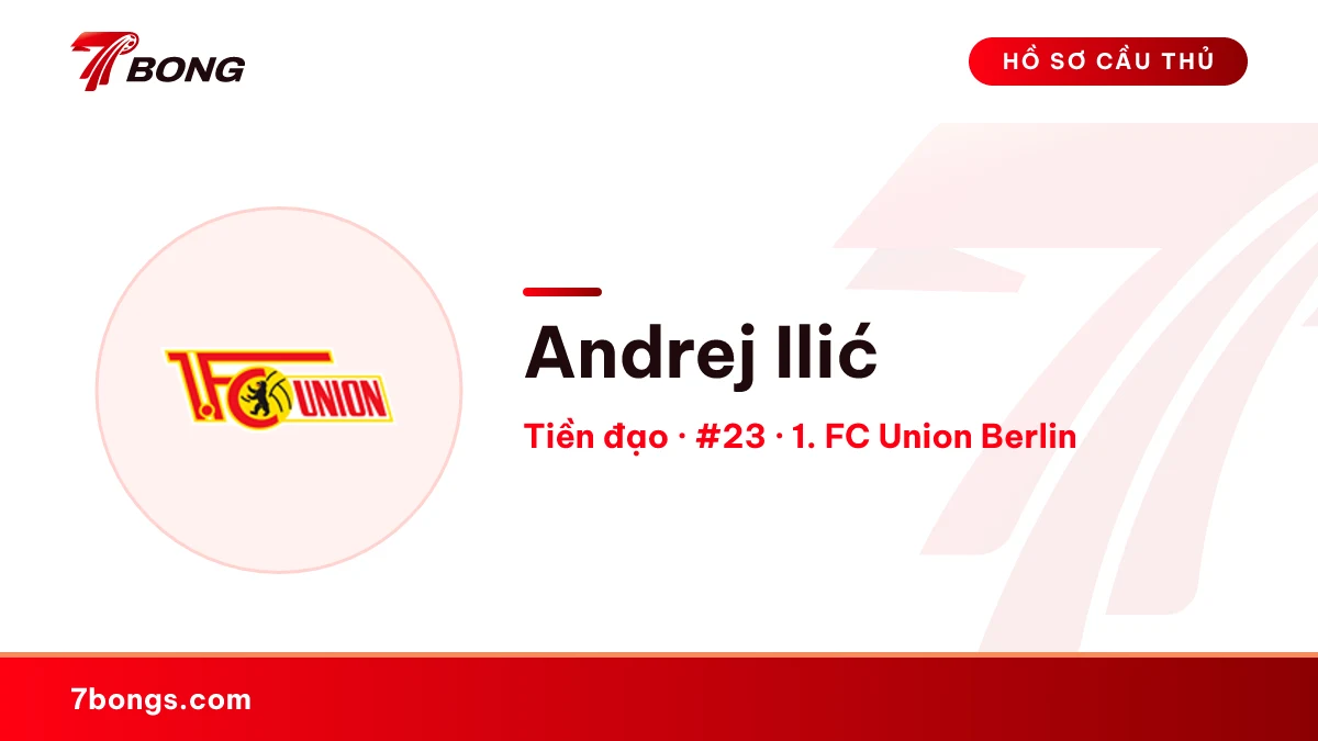 Andrej Ilić — 1. FC Union Berlin
