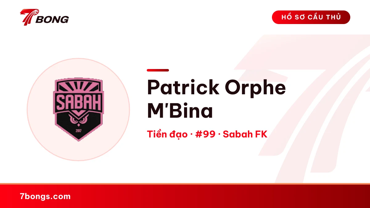 Patrick Orphe M'Bina — Sabah FK