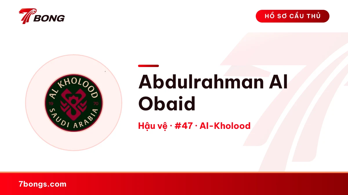 Abdulrahman Al Obaid — Al-Kholood