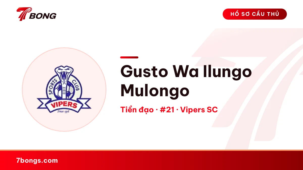 Gusto Wa Ilungo Mulongo — Vipers SC