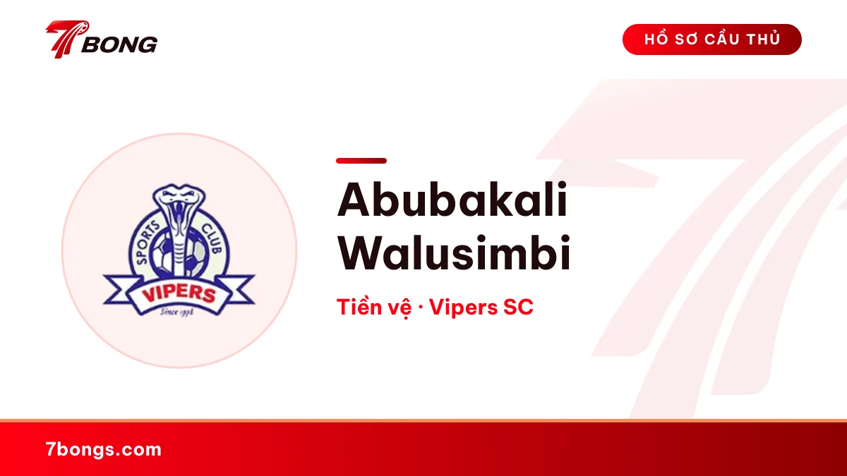 Abubakali Walusimbi — Vipers SC