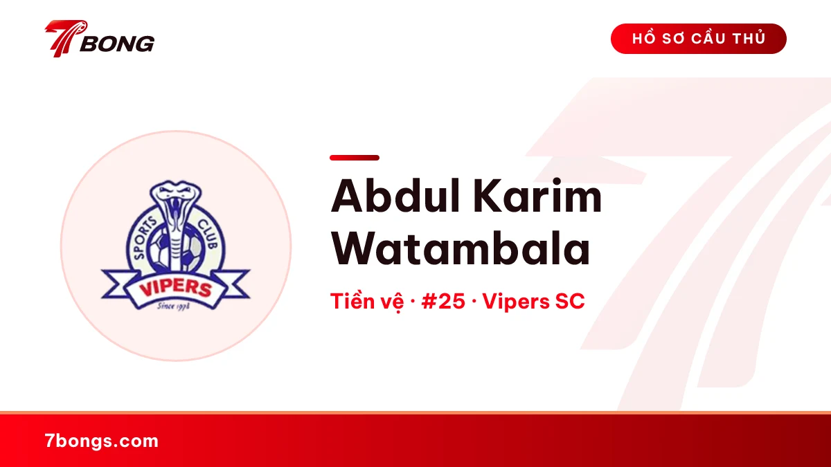 Abdul Karim Watambala — Vipers SC