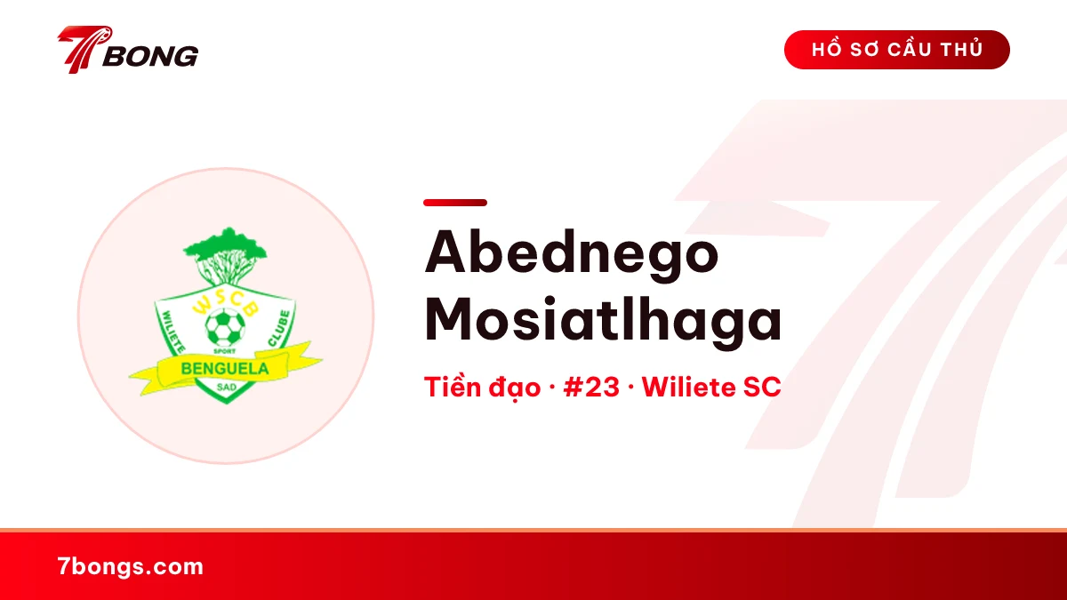 Abednego Mosiatlhaga — Wiliete SC