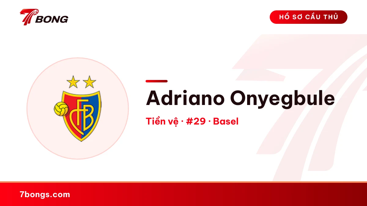 Adriano Onyegbule — Basel