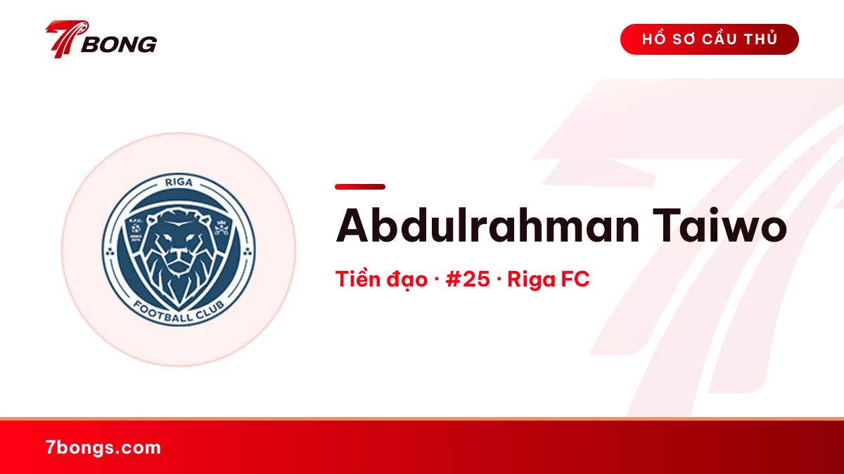 Abdulrahman Taiwo — Riga FC