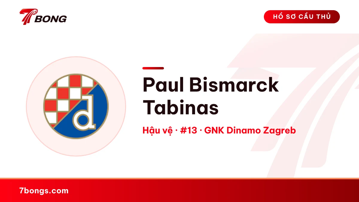 Paul Bismarck Tabinas — GNK Dinamo Zagreb