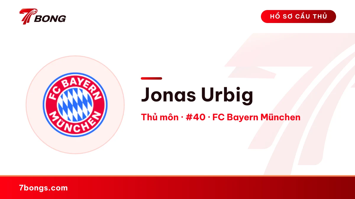 Jonas Urbig — FC Bayern München
