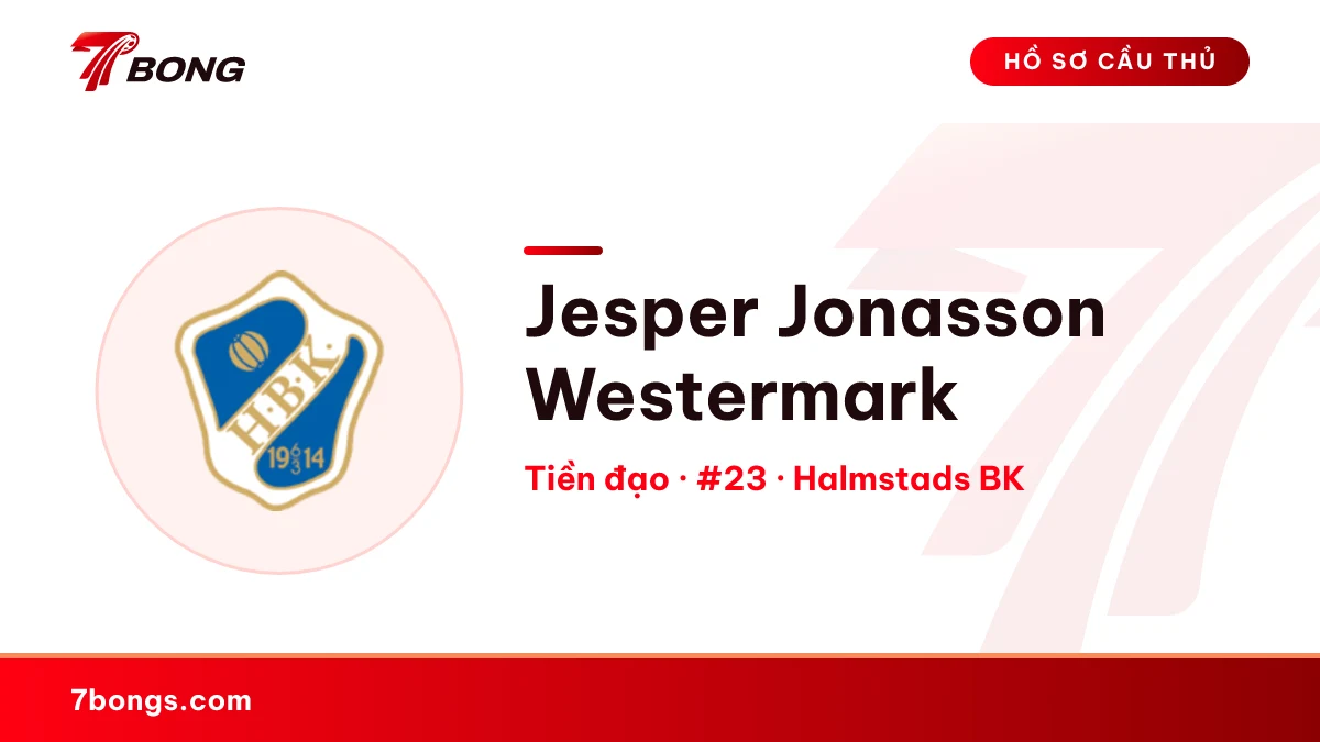 Jesper Jonasson Westermark — Halmstads BK