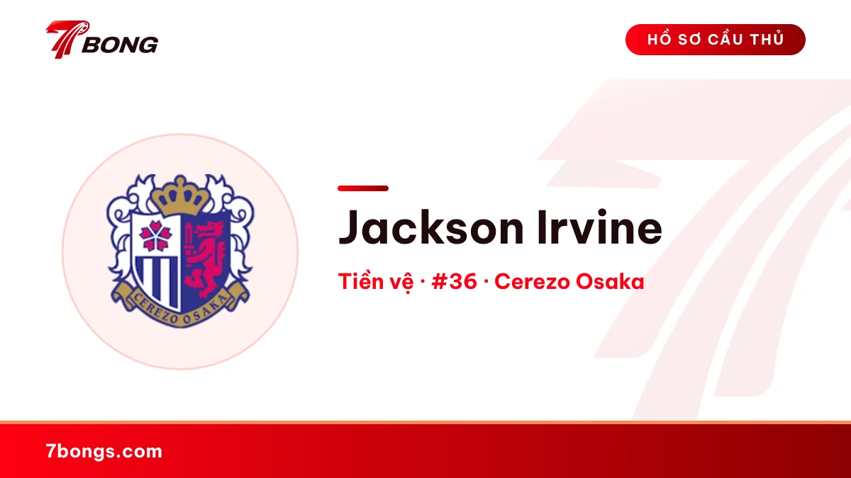 Jackson Irvine — Cerezo Osaka