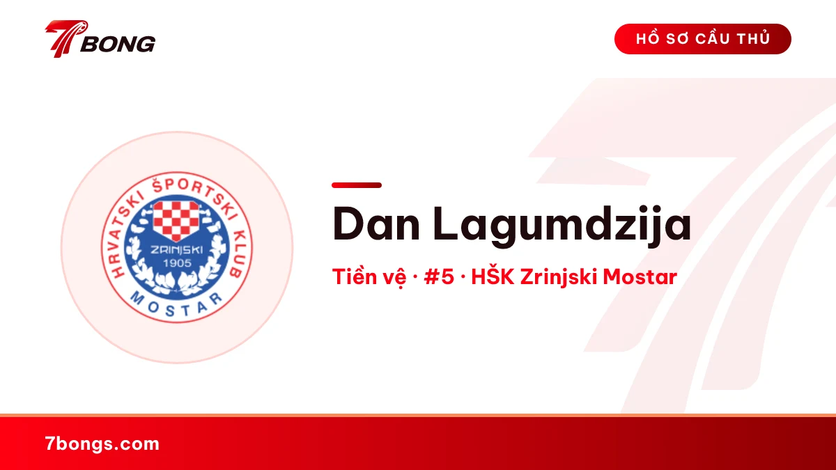 Dan Lagumdzija — HŠK Zrinjski Mostar