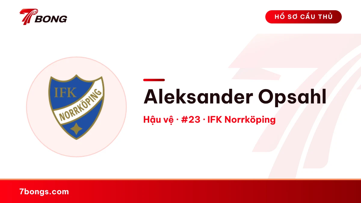 Aleksander Opsahl — IFK Norrköping