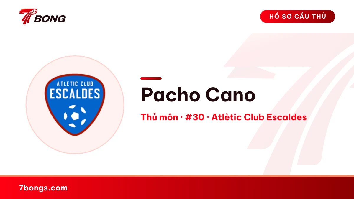 Pacho Cano — Atlètic Club Escaldes