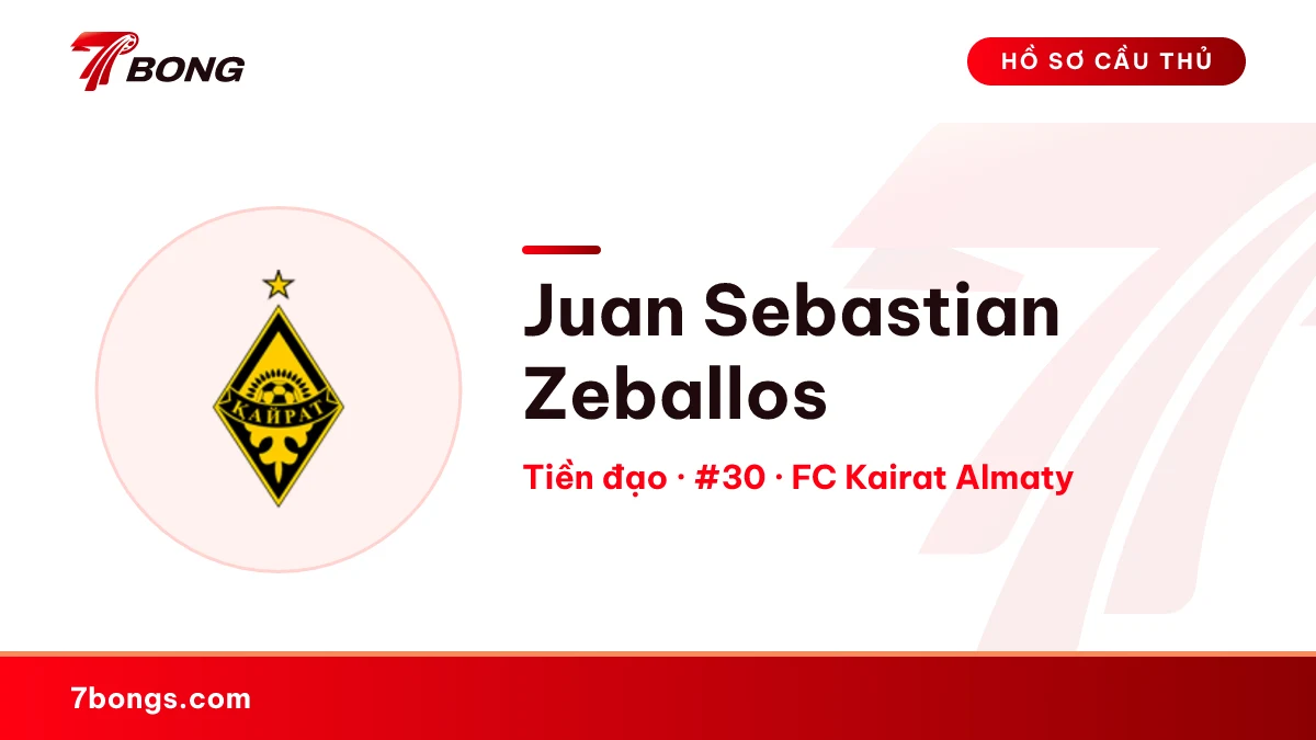 Juan Sebastian Zeballos — FC Kairat Almaty