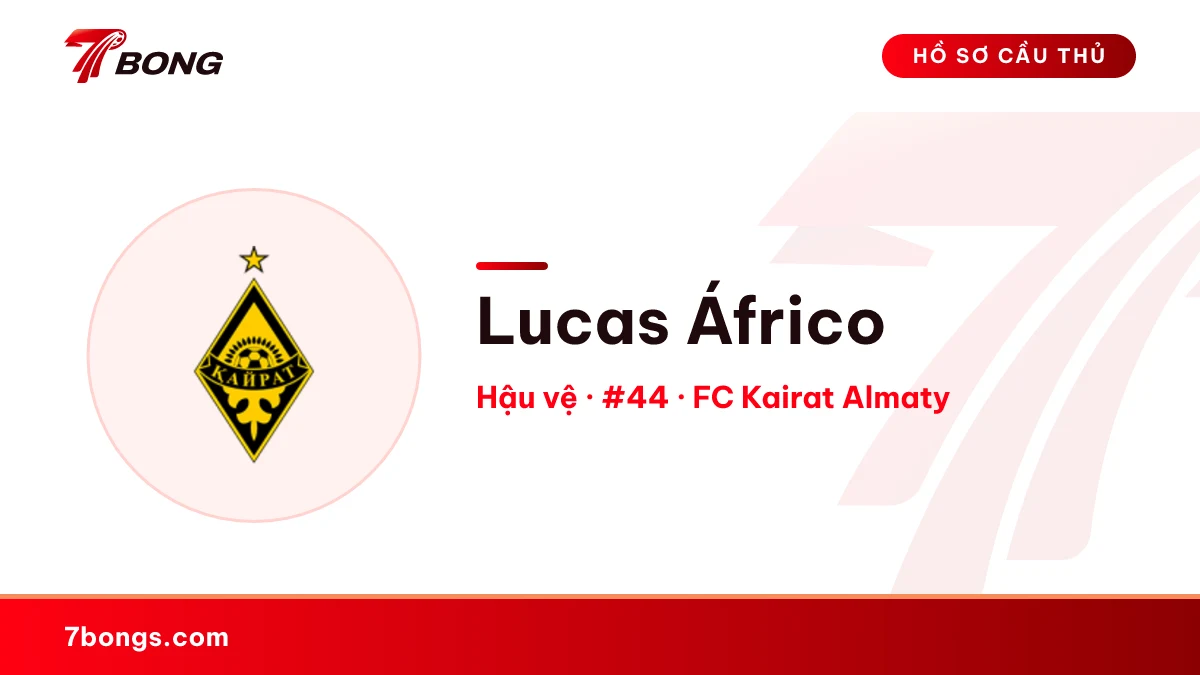Lucas Áfrico — FC Kairat Almaty