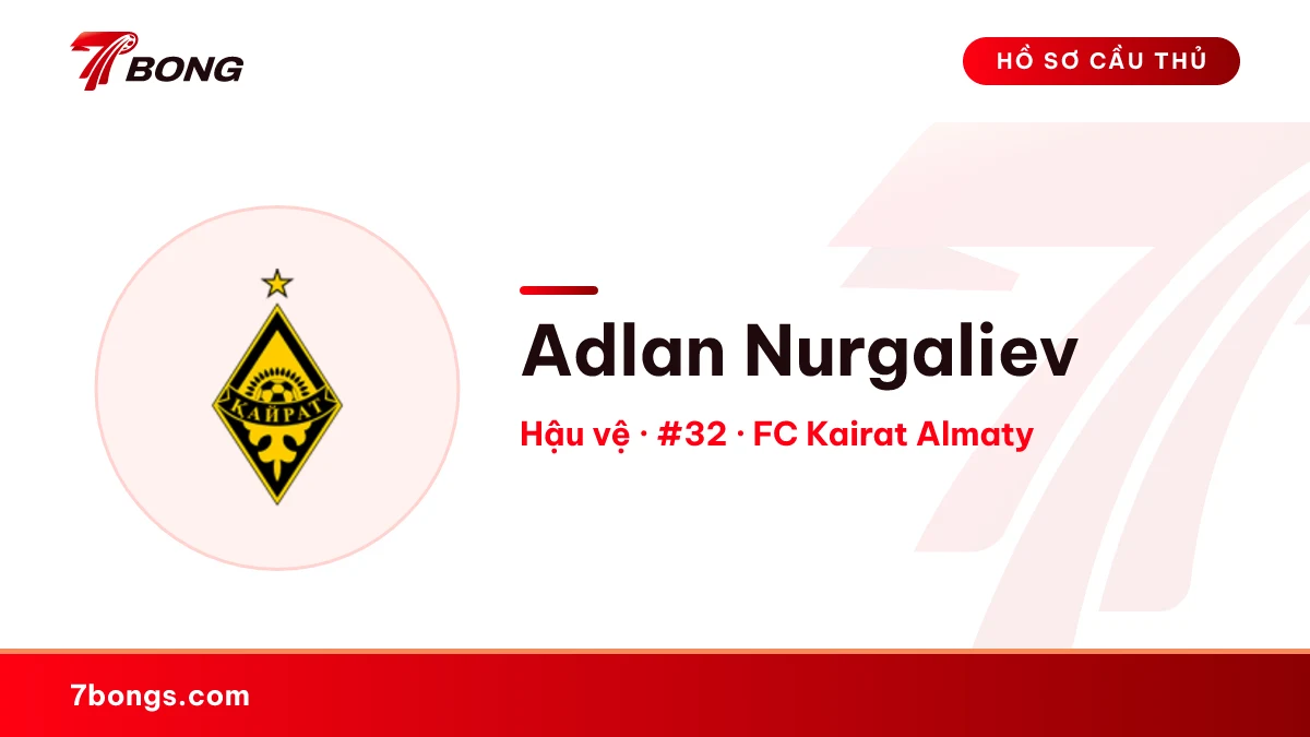Adlan Nurgaliev — FC Kairat Almaty