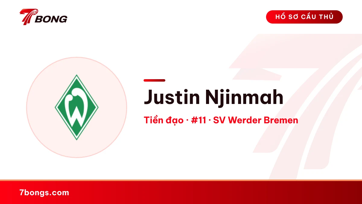 Justin Njinmah — SV Werder Bremen