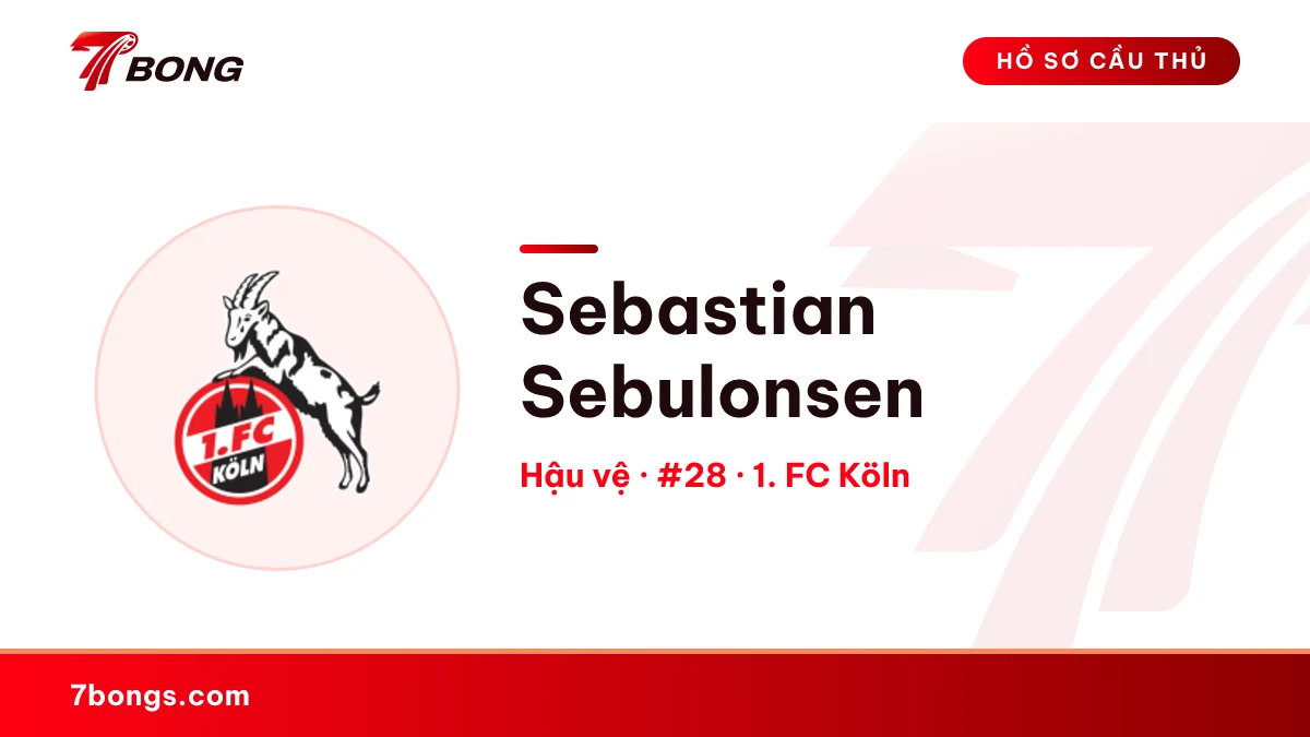 Sebastian Sebulonsen — 1. FC Köln