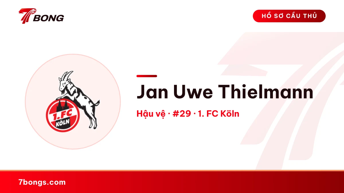 Jan Uwe Thielmann — 1. FC Köln