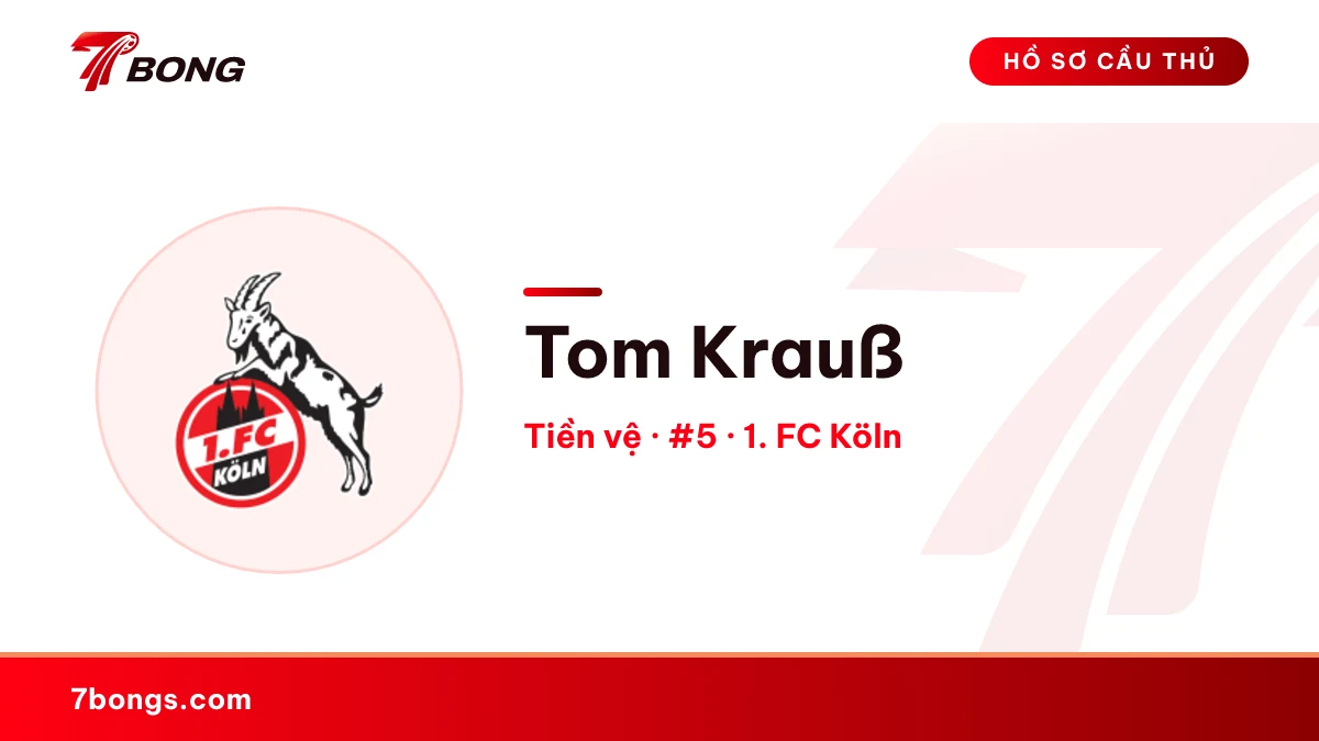 Tom Krauß — 1. FC Köln