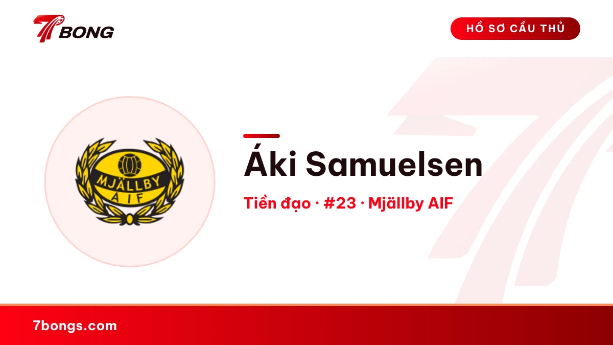 Áki Samuelsen — Mjällby AIF