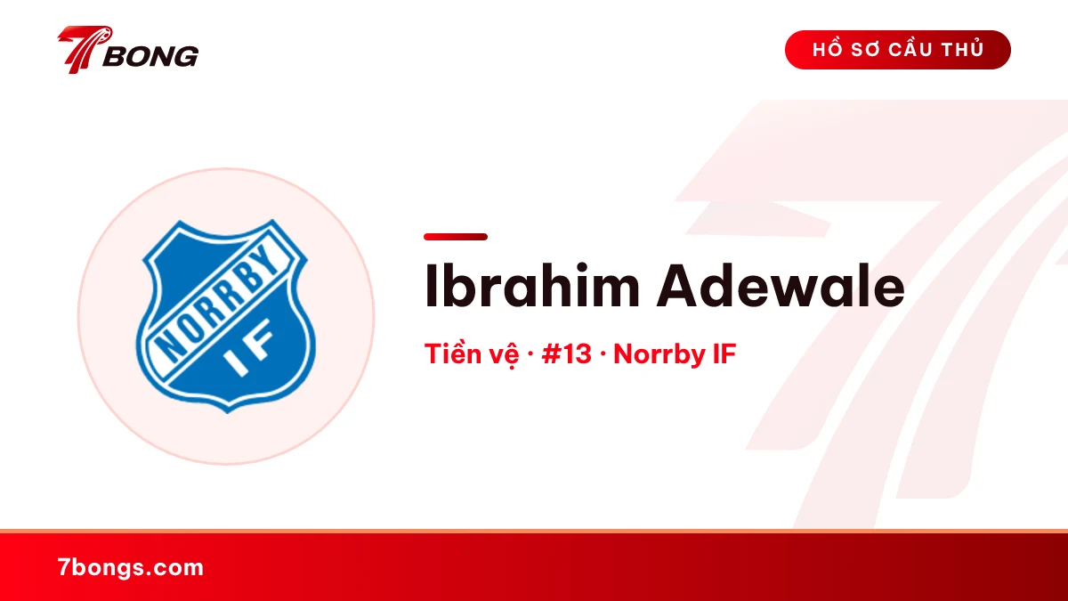 Ibrahim Adewale — Norrby IF