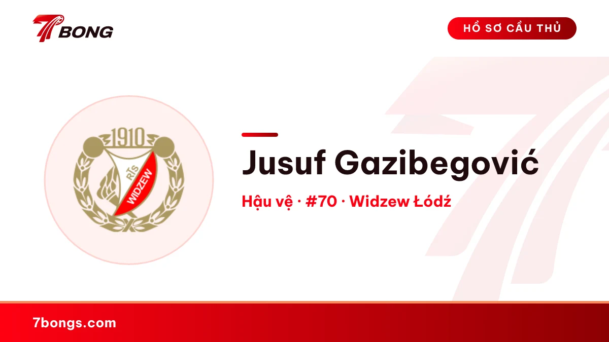 Jusuf Gazibegović — Widzew Łódź