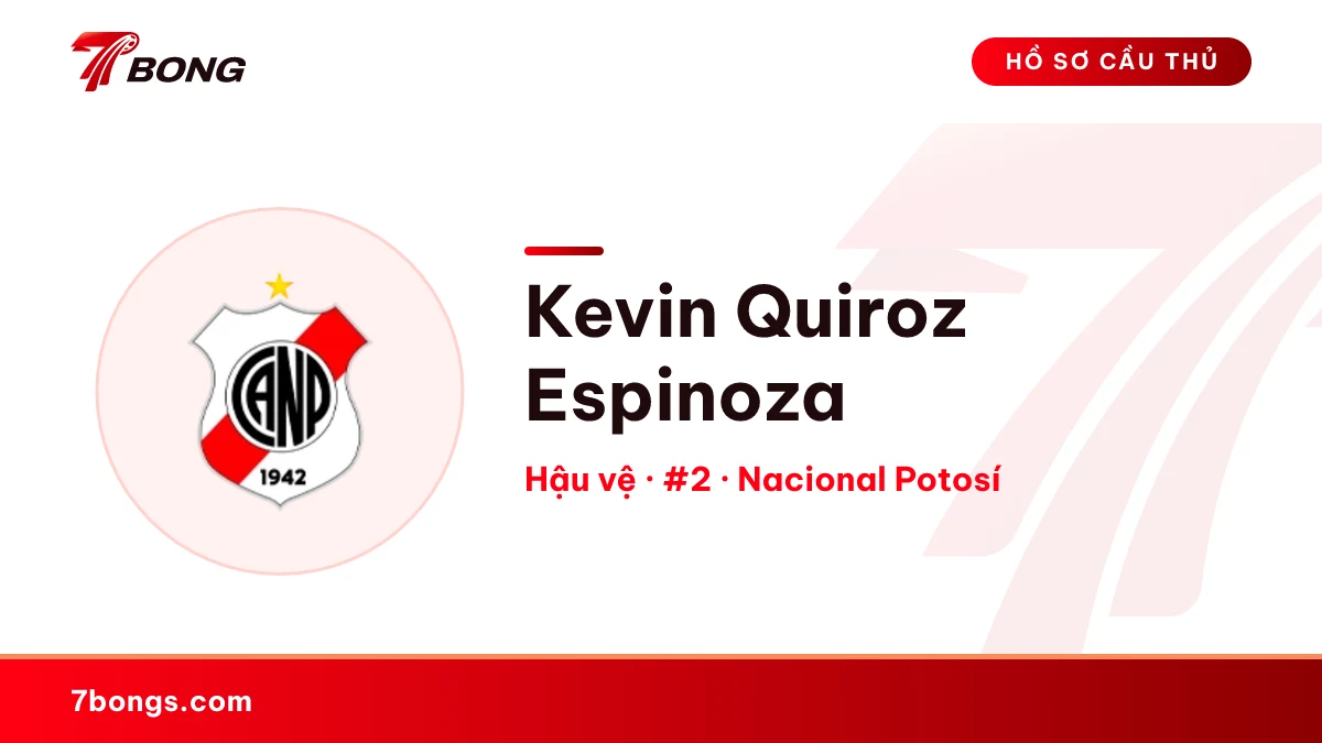 Kevin Quiroz Espinoza — Nacional Potosí