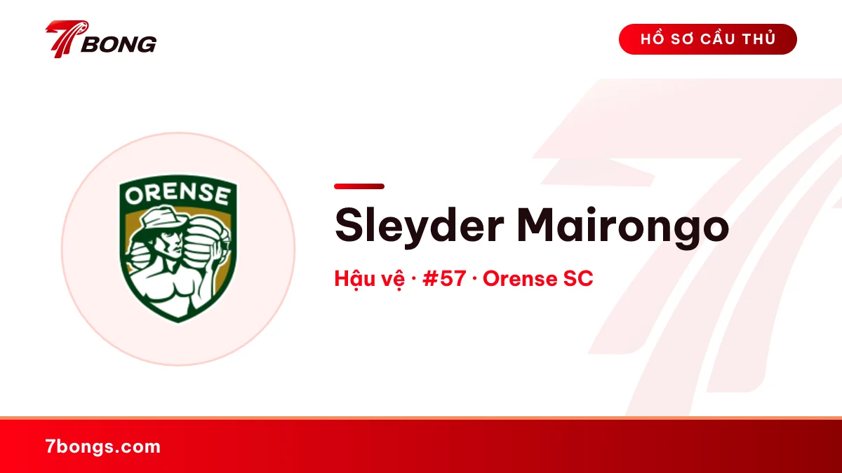 Sleyder Mairongo — Orense SC