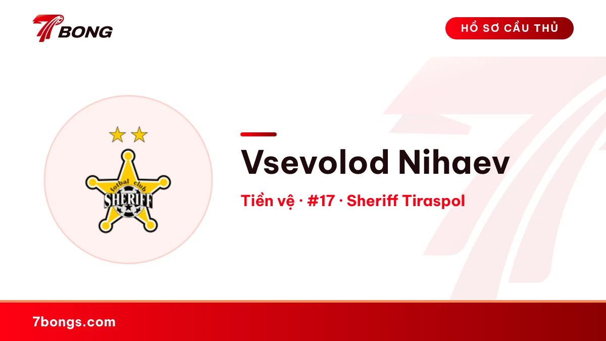 Vsevolod Nihaev — Sheriff Tiraspol