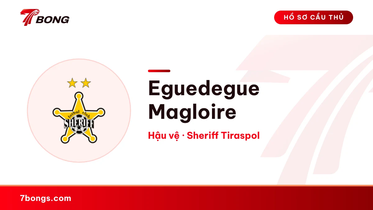 Eguedegue Magloire — Sheriff Tiraspol