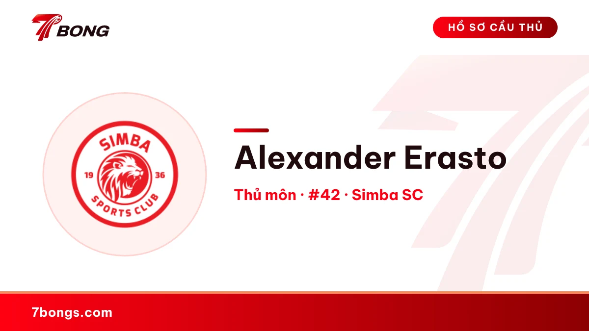 Alexander Erasto — Simba SC
