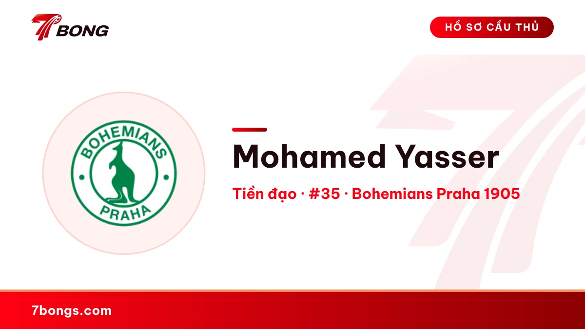 Mohamed Yasser — Bohemians Praha 1905