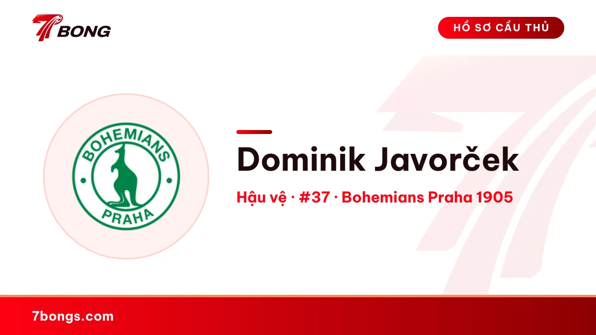 Dominik Javorček — Bohemians Praha 1905