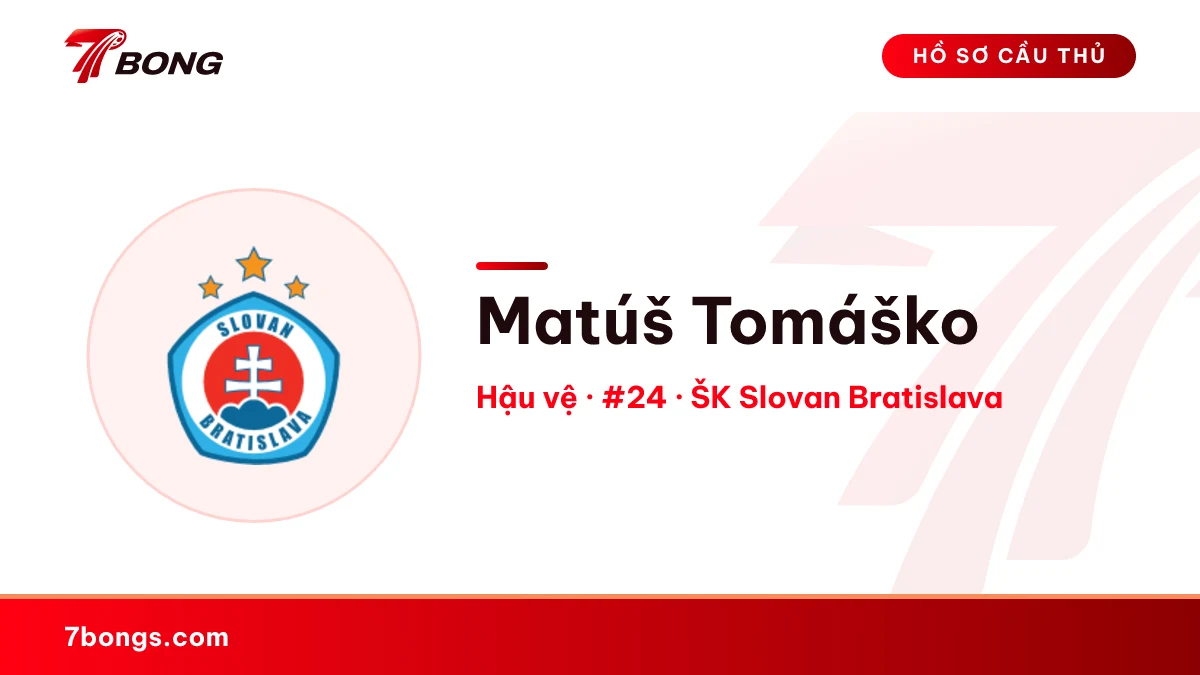 Matúš Tomáško — ŠK Slovan Bratislava